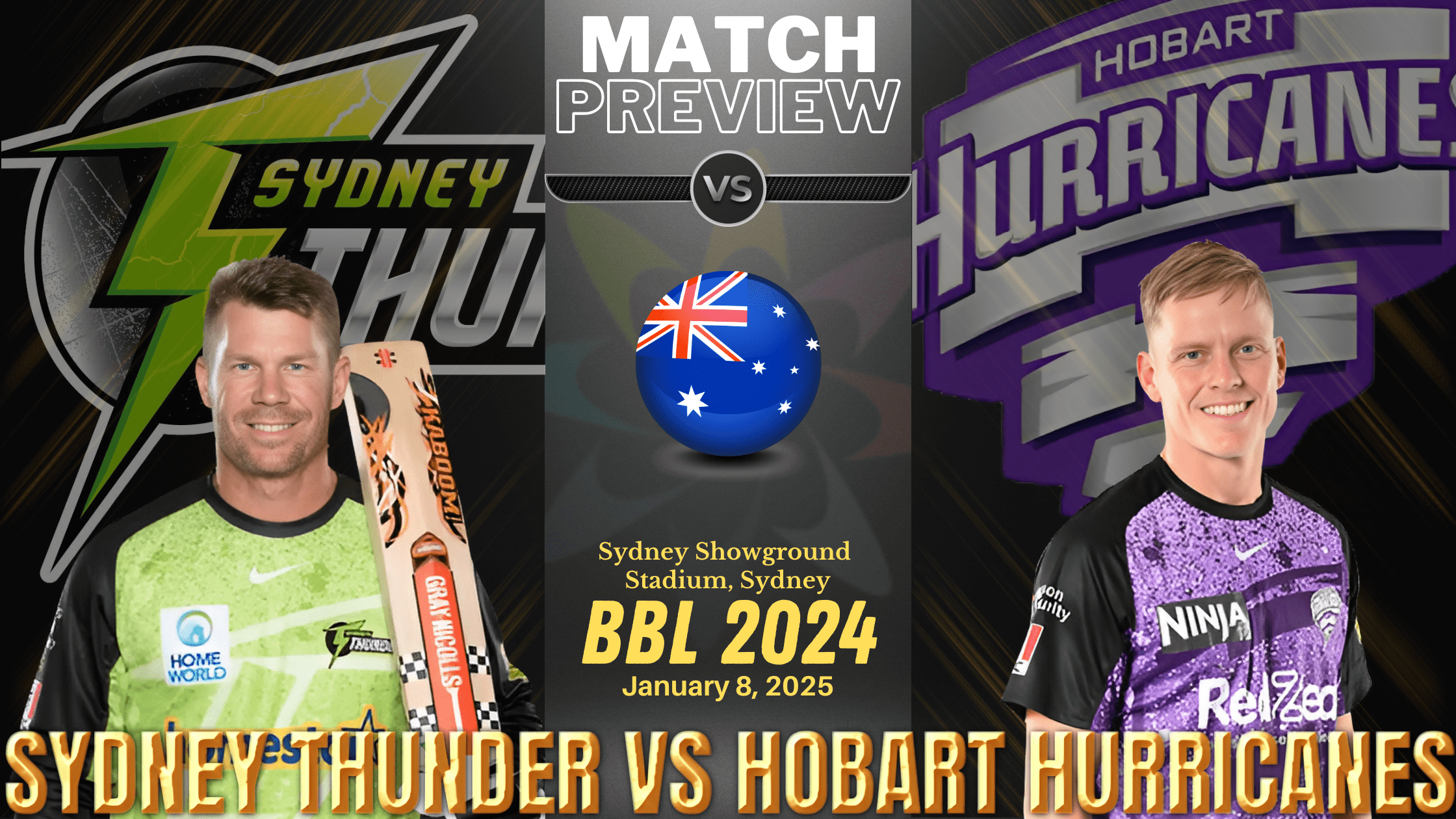 Sydney Thunder vs Hobart Hurricanes