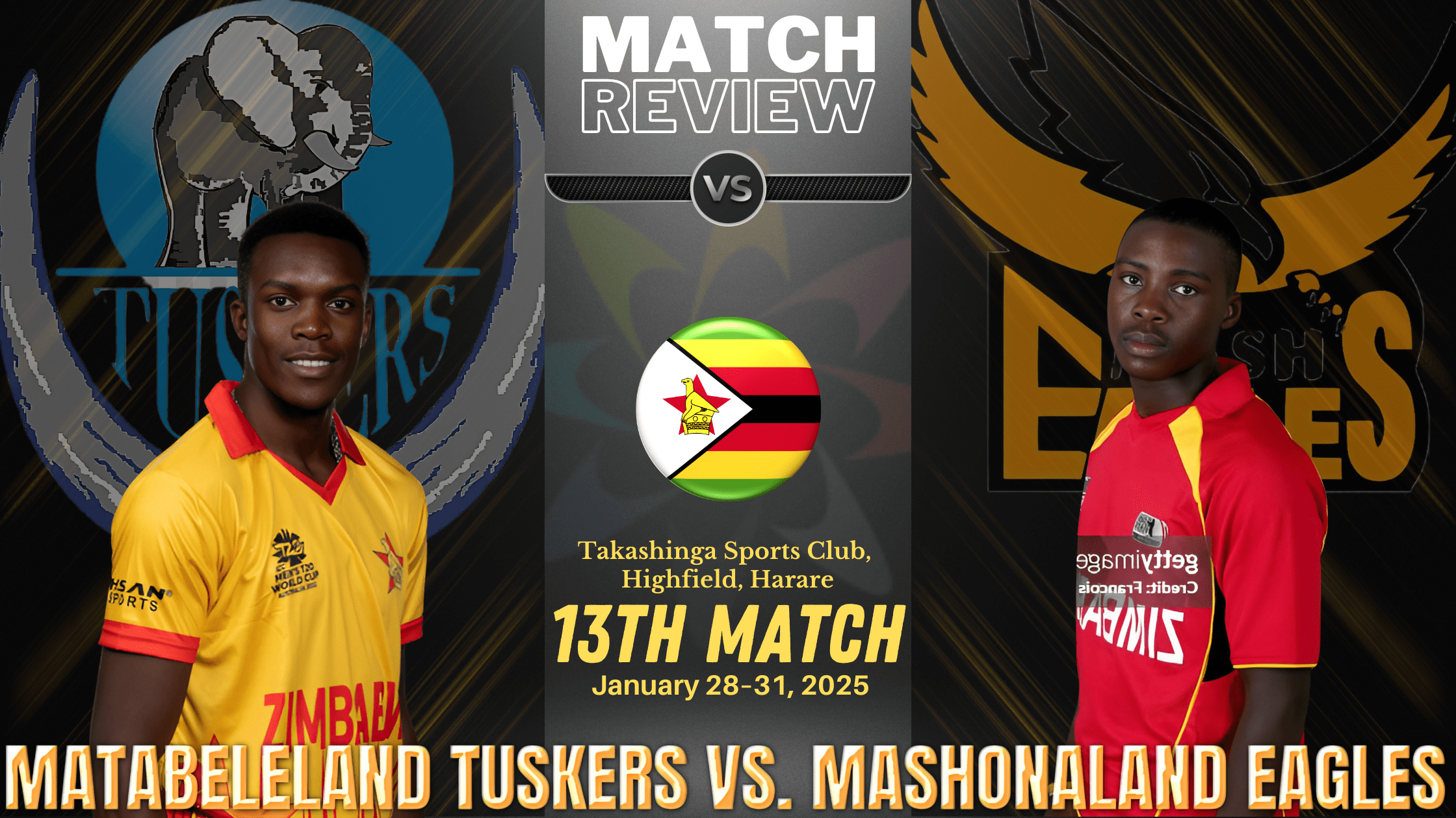 Tuskers vs Eagles