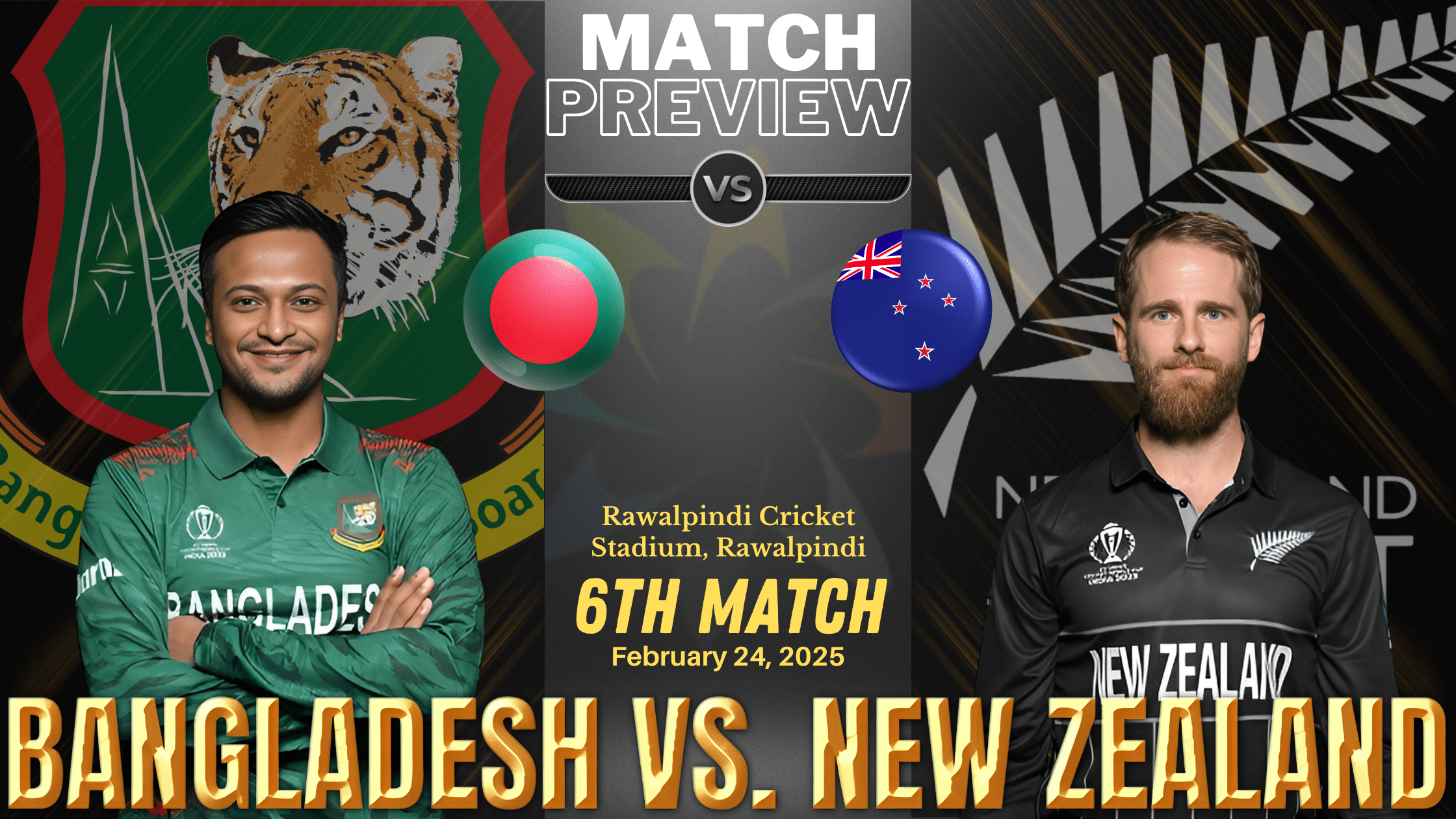 Bangladesh vs. New Zealand