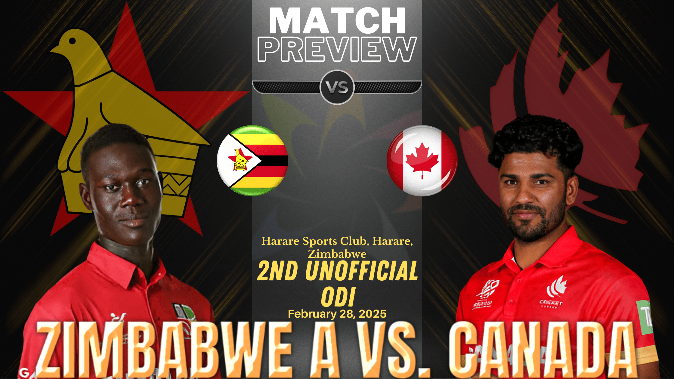 Zimbabwe A vs Canada