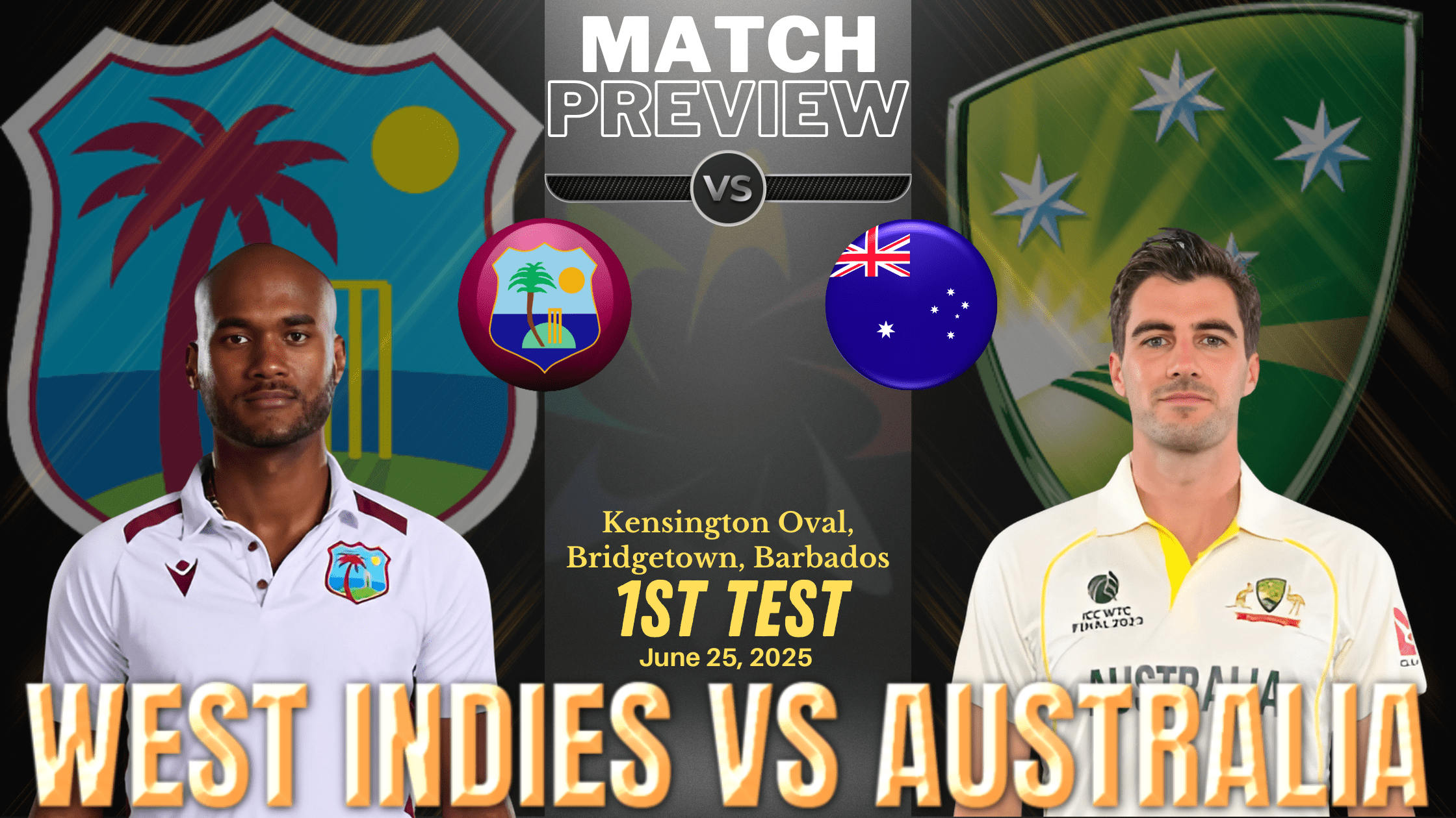 West Indies vs Australia